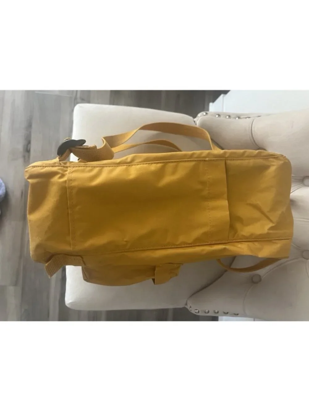 Fjallraven Kanken Backpack Yellow School Bag w Seat Pad 23510 Lightweight